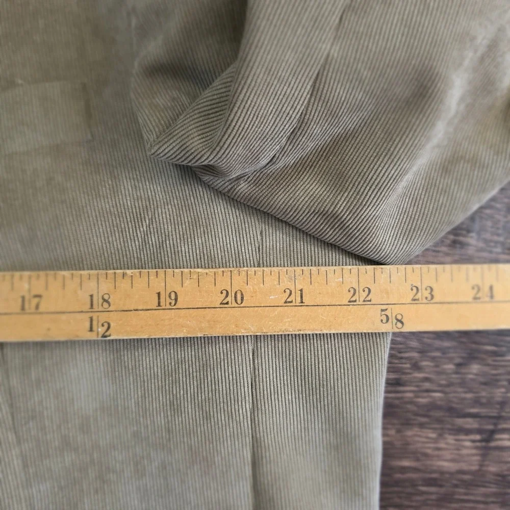 PRONTO UOMO Corduroy Blazer Mens 44R Tan Two Button Sport Coat Jacket